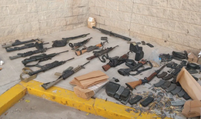 Capturan a seis y aseguran arsenal en Magdalena el chiltepin