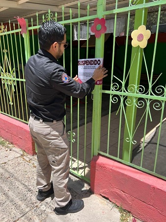 Ha suspendido PC diez guarderÃas y preescolares el chiltepin