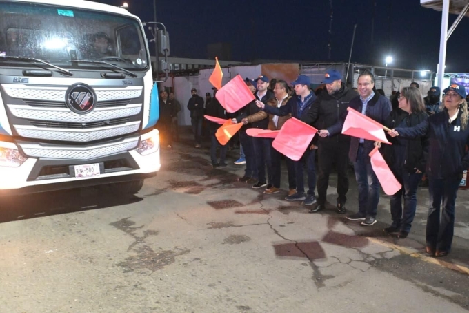 Celebra Toño Astiazarán a personal de recolección de basura el chiltepin